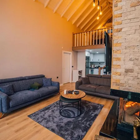 Holiday home Sakarya Uzunkum Da 3 Oda1 Salon Ultra Luex - Oezel Havuzlu-muhafazakar-jakuzili-soemineli-kis Bahceli 7 Kisilik Luex Bng-1001 Sapanca